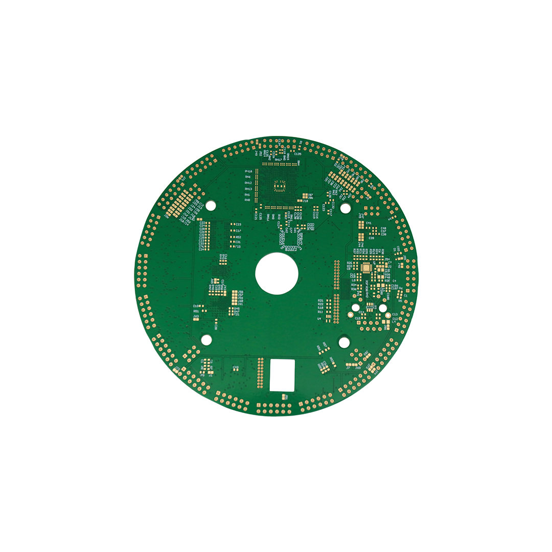 Standard 8L board with ENIG surface finishing